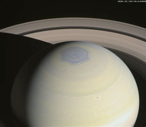 Saturn's north polar hexagon | The Planetary Society