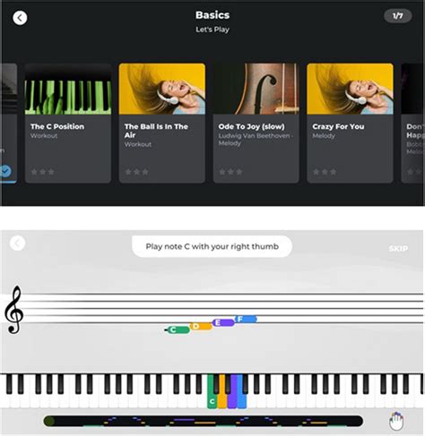 The Yousician piano app. Source: Yousician (2022) | Download Scientific Diagram