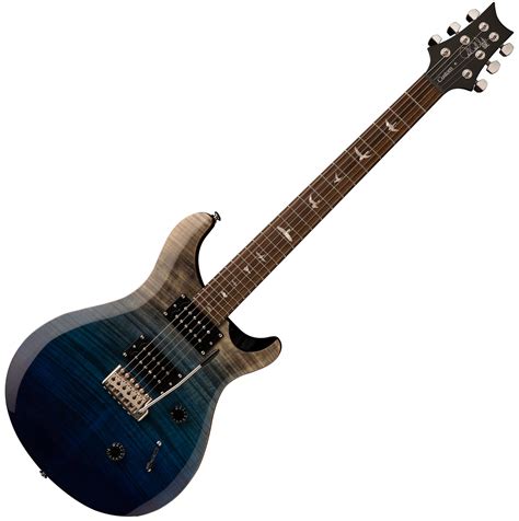 Prs SE Custom 24 Ltd 2020 - charcoal blue fade Solid body electric ...