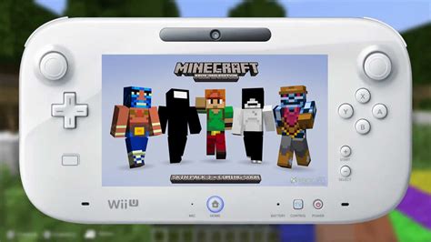 Minecraft Wii U Edition - SKIN PACKS! Pokemon, Mario, Zelda, Sonic Skins - YouTube