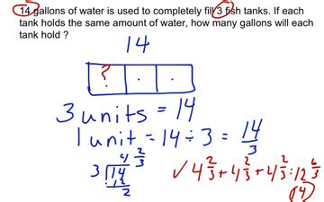 Tape Diagrams With Fractions | Educreations