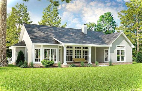 Awesome Cottage House Exterior Ideas Ranch Style 39 - Lovelyving | Ranch house plans, Country ...