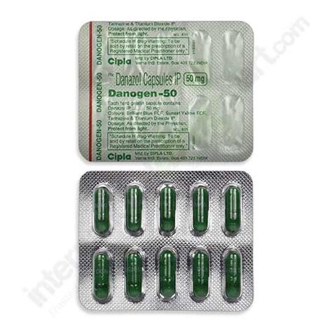 Buy Danazol 50mg Capsules Online | IDM