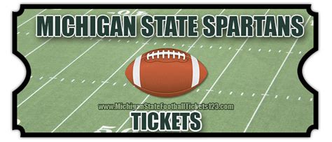 Michigan State Football Tickets 123 | Schedules | Shop | Coupon Codes