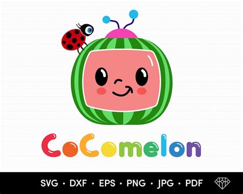 Cocomelon SVG Cocomelon Logo | Etsy