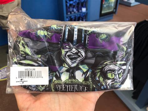 PHOTOS: NEW "Beetlejuice" Halloween Horror Nights 2020 Face Mask Arrives at Universal Orlando ...