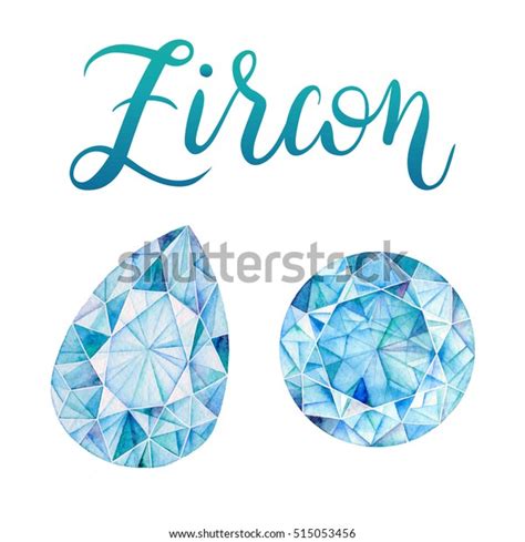 10 Zircon Birthstone Hand Drawn Images, Stock Photos, 3D objects, & Vectors | Shutterstock