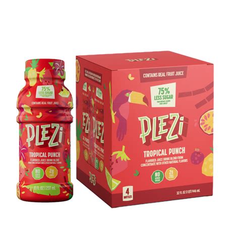 PLEZi Tropical Punch Flavored Drink (8 fl oz) Delivery or Pickup Near ...