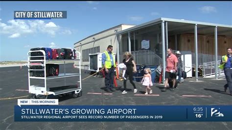 Stillwater Regional Airport Sees Record Number Of Passengers In 2019