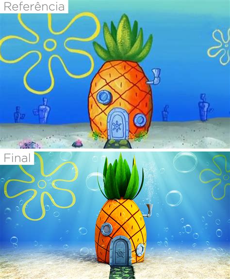 3D - House of SpongeBob SquarePants :: Behance