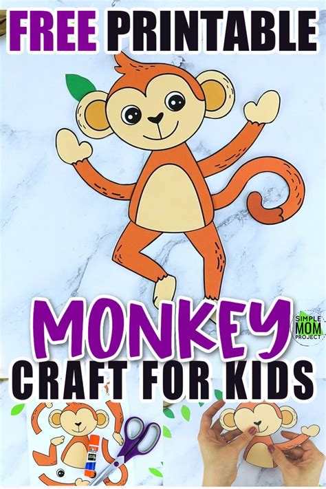 Monkey Craft Template