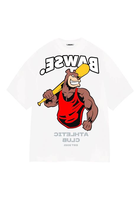 BAWSE Bear T-shirt - White – BAWSE.