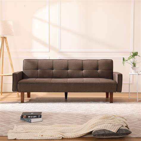 Clearance! Convertible Sofa Bed, Multi-Function Folding Futon Couch ...