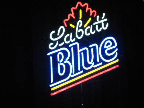Labatt Blue Neon Sign | ...I guess if there is one thing tha… | Flickr
