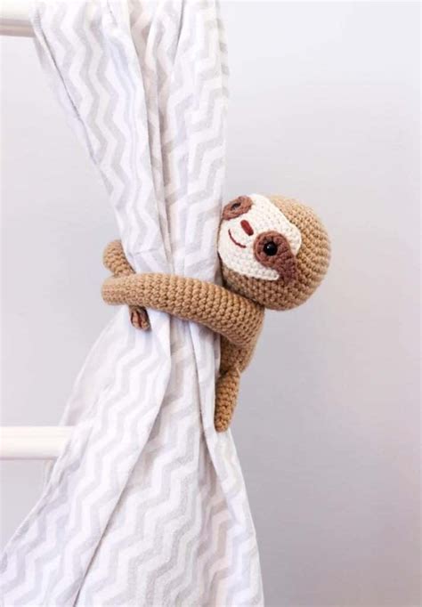 Sleepy Sloth Crochet Pattern | Crochet Sloth Toy