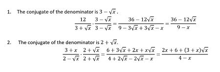 Conjugate in Math | Definition & Examples - Lesson | Study.com