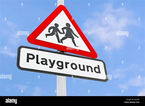 Playground Ahead Sign - Dkt Questions About Traffic Signs, Please do ...