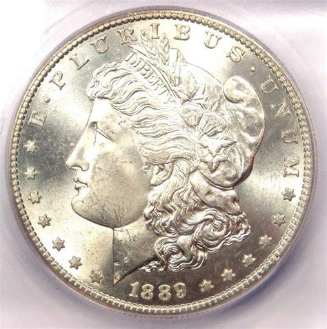 1889-S Morgan Silver Dollar $1 Coin - ICG MS65 - Rare in MS65 - $1620 ...