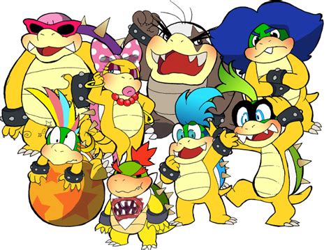 Bowser's Illegitimate Children by Obsequious-Minion on DeviantArt ...