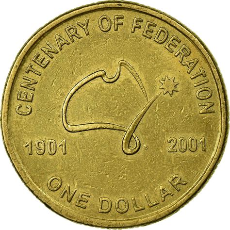 One Dollar 2001 Centenary of Federation, Coin from Australia - Online ...