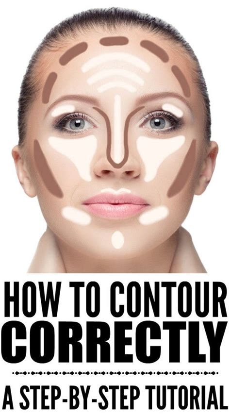 How to Contour Your Face Correctly: A Step-By-Step Guide | Contour makeup, How to contour your ...