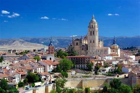 spain, Houses, Temples, Segovia, Cathedral, Cities Wallpapers HD ...