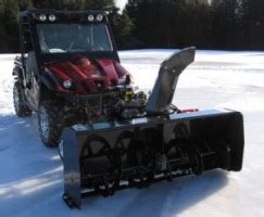 Snowblower Attachment - Snowblower attachement for a UTV