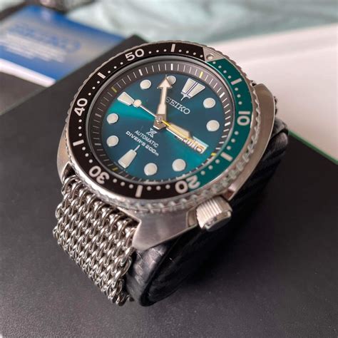 Seiko LE Green Turtle, Men's Fashion, Watches & Accessories, Watches on ...