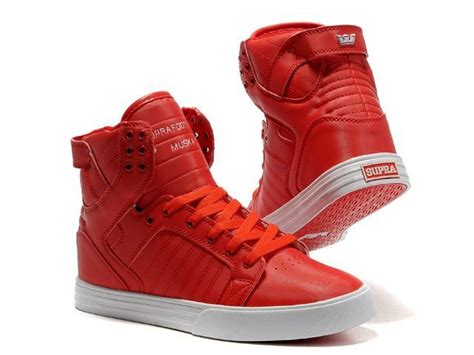 Supra Skytop Womens Shoes In Varsity Red White - and there goes meeeee ...