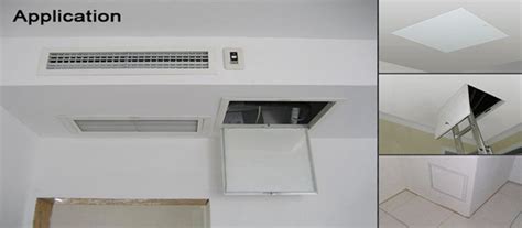 China Waterproof Ceiling Aluminum Access Panel Gypsum Board Inspection Hatch - China Aluminum ...