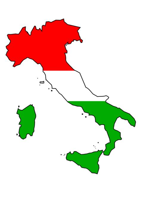 Italy Map Outline Clip Art Png Is Italy South West Europe - McCloud ...