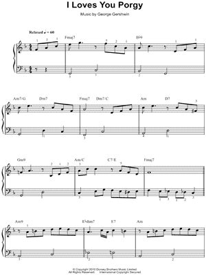 "I Loves You Porgy" Sheet Music - 18 Arrangements Available Instantly - Musicnotes