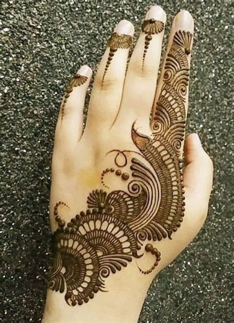 35+Beautiful and Easy Eid Festival Mehndi Designs for Girls - Sensod