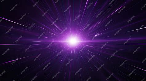 Premium AI Image | abstract purple lens flare background black background