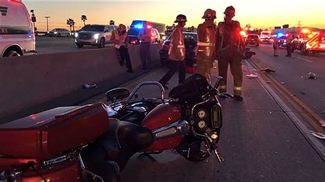 4 critically injured in Irwindale crash involving 6 motorcycles - ABC7 Los Angeles