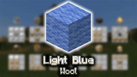 Light Blue Wool - Wiki Guide - 9Minecraft.Net