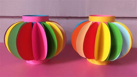 Make Chinese Paper Lamp 8 Crafts To Ring In The Chinese New Year in 2019 | Paper lanterns diy ...