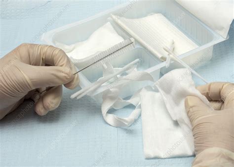 Tracheostomy care supplies - Stock Image - F035/8090 - Science Photo ...