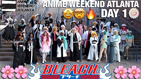 Anime Weekend Atlanta 2023 VLOG Day 1🌸BLEACH Cosplay Meetup, FEMM Concert & MORE(Anime ...