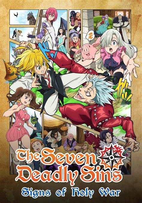 The Seven Deadly Sins Season 2 - watch episodes streaming online