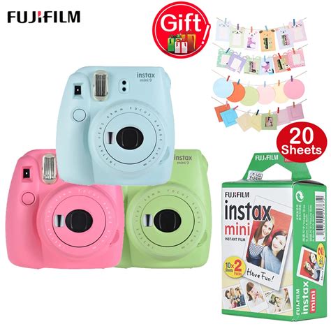 Fujifilm Instax Mini 9 Camera + 20 Sheets Mini 8 9 Instant Film +32pcs ...