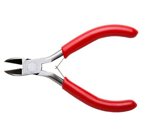 Soft Grip Wire Cutter Pliers, Small 4.5 Inch Carbon Steel Tool Ideal for Jewelry Making and ...