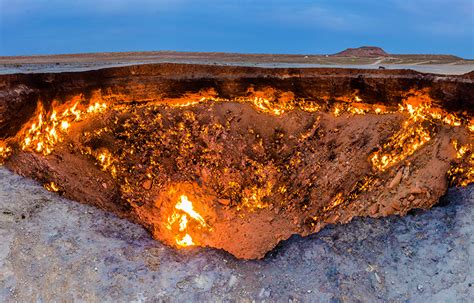 The Door to Hell: Turkmenistan’s Eerie Burning Crater - Malorie's Adventures