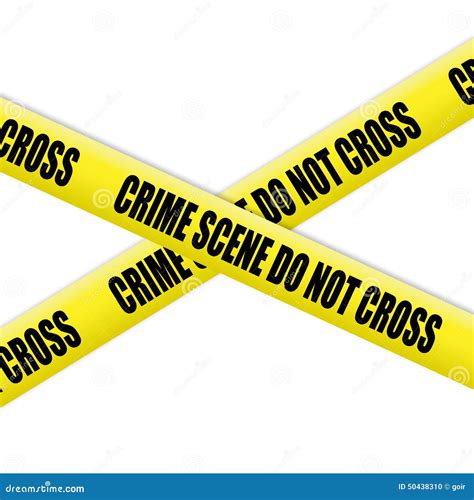 Crime Scene Tape Stock Photo - Image: 50438310