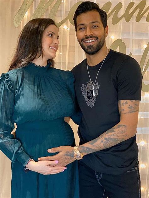 Hardik Pandya goes social with cute Baby shower pictures on Instagram | Bollywood – Gulf News