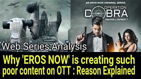 OPERATION COBRA | Web Series Analysis - YouTube