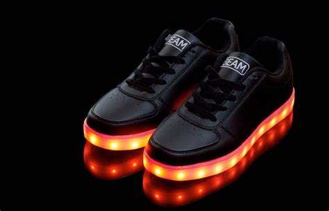 These Light-Up Sneakers Are Lit