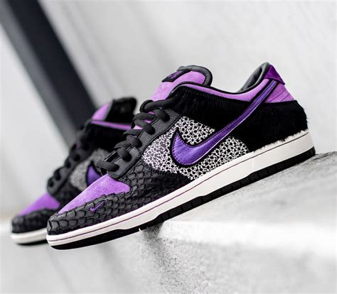 Custom Nike SB Dunk Low "Purple Safari" | Nice Kicks