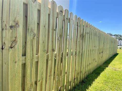 Shadow Box Fences lets air move freely through the boards allowing for a nice breeze in the ...