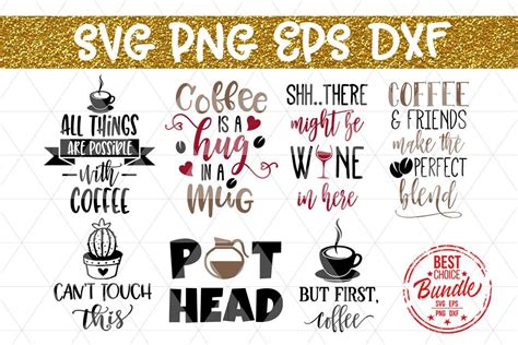 10 SVG Bundles for Coffee Lovers | The Font Bundles Blog